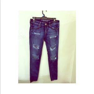 American Eagle Super Stretch Super Low Jegging